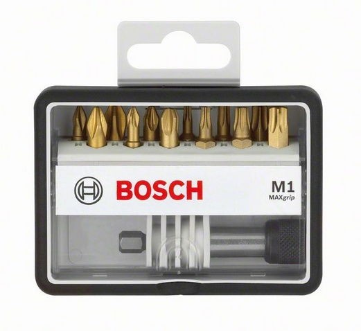 Bosch Bitsatz Robust Line Max Grip 13 tlg. M1