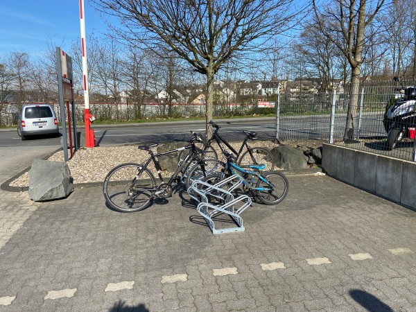 Fahrradständer Bügelparker doppelseitig