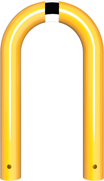 Rammschutzbügel DMR 76 mm gelb/schwarz