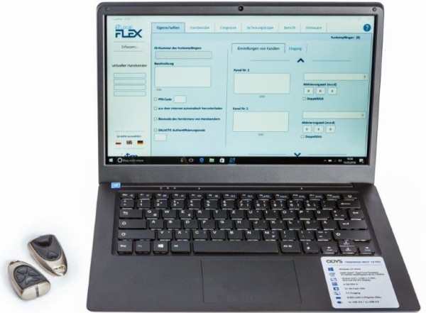 Funkhandsender Verwaltung RUMATEK