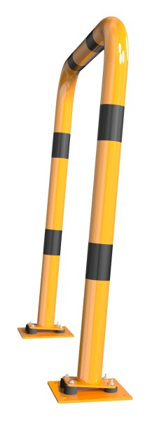 Rammschutzbügel "nachgebend" DMR 76 mm gelb/schwarz